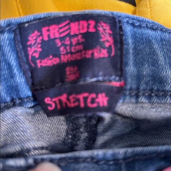 Floral Embroidered Denim Jeans - Picture 2 of 2